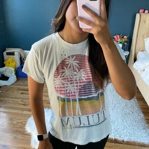 distressed TULUM tee 🏝